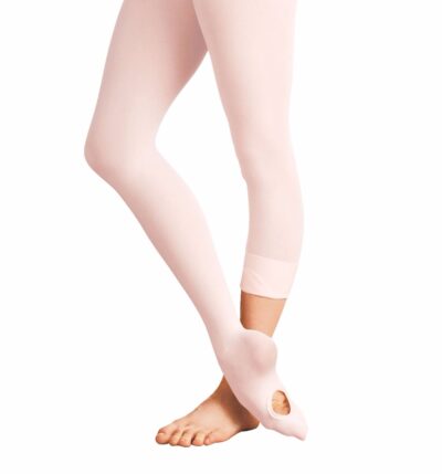 Tendu ballet tights, convertible, transition, Child, Adult, Pink ballet tights